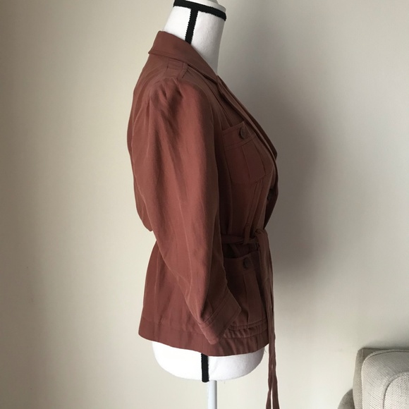 Anthropologie Cartonnier Brown Blazer Jacket - Picture 4 of 5